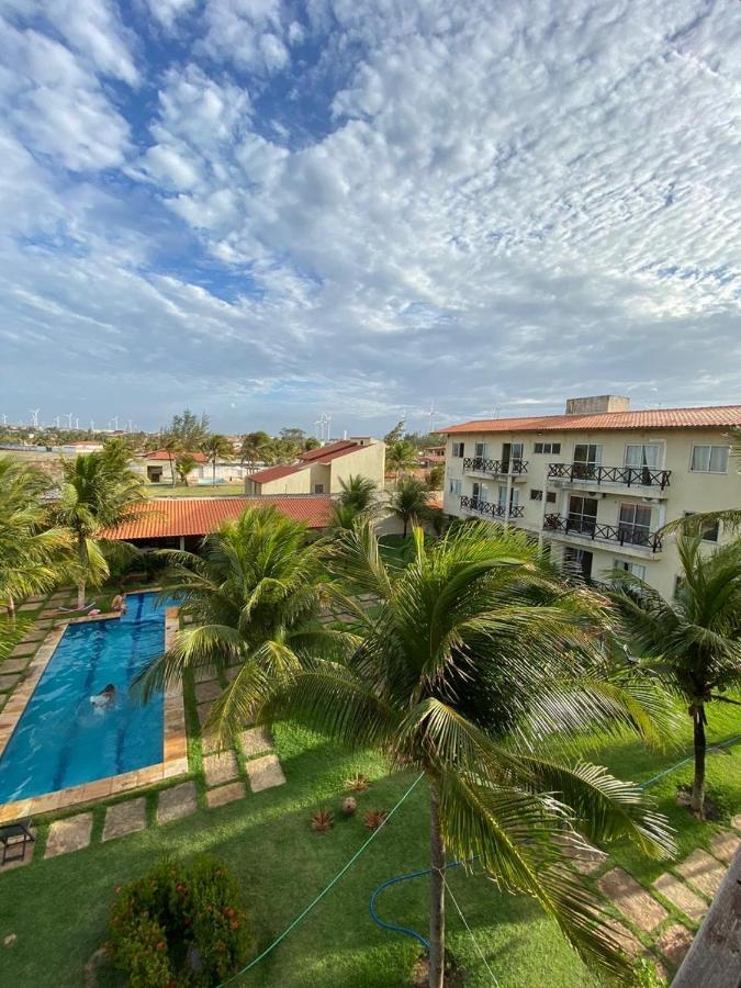 Apartamento Com Vista Para O Mar, Piscina , Deck , Playground E Estacionamento . Taíba Buitenkant foto