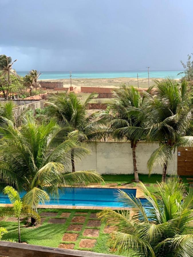 Apartamento Com Vista Para O Mar, Piscina , Deck , Playground E Estacionamento . Taíba Buitenkant foto