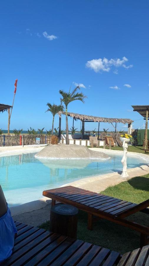 Apartamento Com Vista Para O Mar, Piscina , Deck , Playground E Estacionamento . Taíba Buitenkant foto